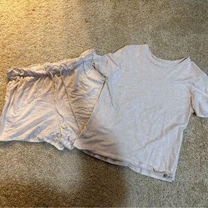 Dip beige T-Shirt and shorts pajama set